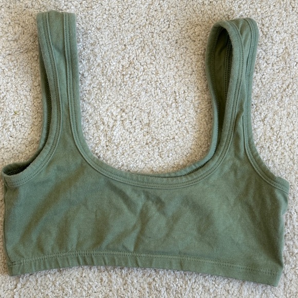 EUC TRADE Arq Celadon Green Wide Strap Bra in Small - Picture 6 of 6